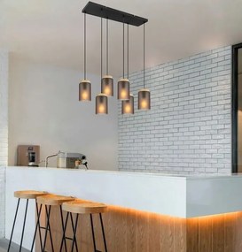 Пендел APP1813-6CP Frosted Grey