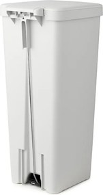 Кош за боклук с педал Brabantia StepUp 1005556, 40 л, Екологични материали, Голям отвор, Светлосив