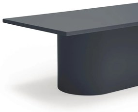 Антрацитна масичка за кафе 50x111 cm Totem – Teulat