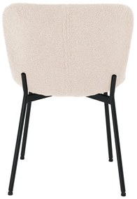 Бежови трапезни столове в комплект 2 броя Teddy – Furnhouse