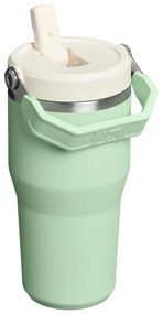 Светлозелен термос от неръждаема стомана 600 ml IceFlow™ Flip Straw 2.0 Tumbler Pistachio – Stanley