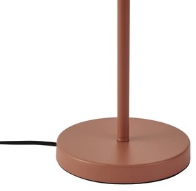 Ретро настолна лампа мока стомана 45 см - Pauly