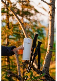 Бял термос за пътуване , 400 ml Fuori - Vialli Design