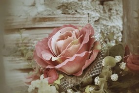 Самозалепващ фототапет – Елегантни винтидж рози