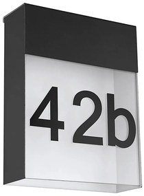 Eglo 97117 - LED Домашен номер PONSO LED/4,8W/230V IP44