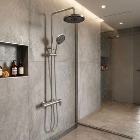 Комплект за душ Rea Hunter Brush Nickel