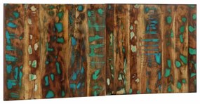 4017492 vidaXL Табла за глава Multicolour 120 cm Масивна дървесина Reclaimed