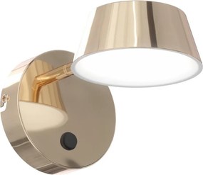 Open Design OR86539 - LED стенен аплик TIMO, LED/6W/230V, 3000/4500/6500K, месинг