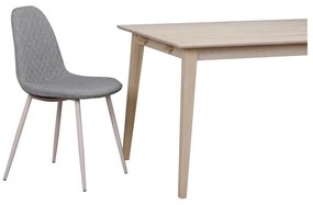 Матова лакирана дъбова маса за хранене , 180 x 90 cm Filippa - Rowico