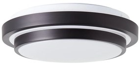Brilliant - LED Плафониера MALMÖ LED/12W/230V 3000K Ø 34,5 см черен