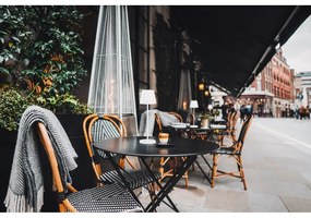 Бяла LED затъмняваща се настолна лампа с метален абажур (височина 34 cm) Cosenza 2.0 – Fischer &amp; Honsel