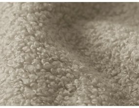 Светлокафяв разтегателен диван с място за съхранение от букле 266 cm Pele – Makamii