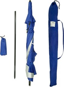 Сгъваем плажен чадър със странични стени 214 cm