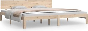810515 vidaXL Рамка за легло, бор масив, 200x200 см