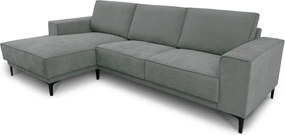 Тъмносив ъглов диван (ляв ъгъл) Copenhagen – Scandic