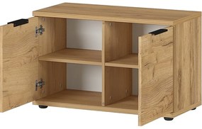 Шкаф за обувки в дъбов декор с пейка Fremont - Germania