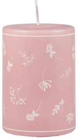 Розова свещ , време на горене 30 ч. Fleur - Unipar