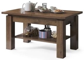 АСТОРИА Елегантен Орех - РАЗТЕГАТЕЛНА ХОЛНА МАСА С ПОВДИГАЩ МЕХАНИЗЪМ С РАФТ