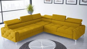 Ъглов диван Almeria I-Moustardi-Right