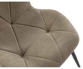 Трапезни столове в цвят каки в комплект от 4 броя Luna - Marckeric