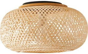 Плафон SALOMON 1xE27/10W/230V Ø 40 см бамбук
