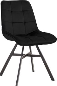 Кухненски стол Gina-черен (2) парчета