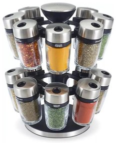 Cole&Mason - Въртящ се държач за подправки MASTER 17 части