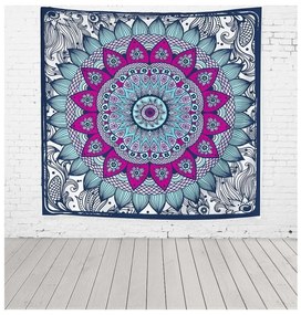 Гоблен 140x140 cm Blue Dreamcatcher – Really Nice Things