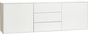 Бял нисък скрин 180x59 cm Edge by Hammel - Hammel Furniture