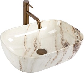 Умивалник за плот Rea Belinda Marrone Shiny