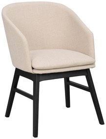 Бежови тапицирани трапезни столове в комплект 2 бр. Windham – Rowico