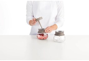 Светлокафяв стъклен чайник с цедка 500 ml – Lékué