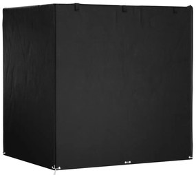 319332 vidaXL Калъф за пейка люлка 12 капси 220x177x220 см полиетилен