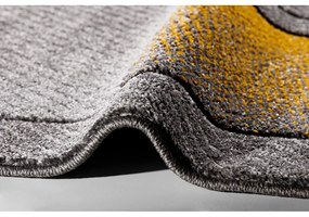 Килим в цвят жълта охра и сиво 80x160 cm Meteo - FD