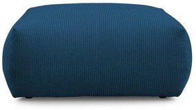 Тъмносиня табуретка от рипсено кадифе Voltaire – Bobochic Paris