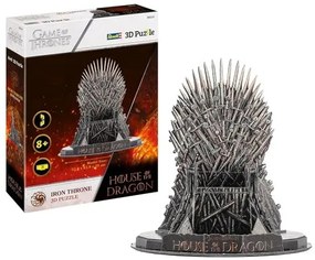 Пъзел 3D, Revell, King′s Landing Къщата на Дракона, Железният трон