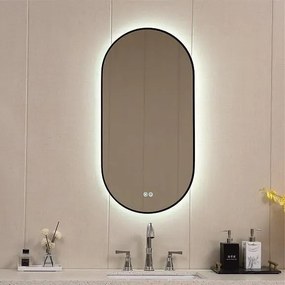 LED огледало с нагревател ICL 1850/45, 45x90см