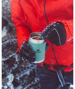 Зелен термос за храна от неръждаема стомана 400 ml Legendary Classic Hammer Tone Green – Stanley