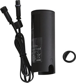 12V Наземен прожектор черен вкл. LED IP67 - Voltaire Linsey