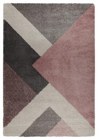 Розов и сив килим , 120 x 170 cm Zula - Flair Rugs