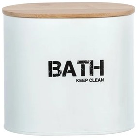 Бяла кутия за баня с капак Gara - Wenko