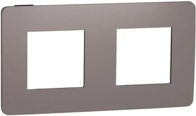 SE Лицева рамка 2х цвят Шоколад / Антрацит Unica Studio Color  /до изчерпване/ - NU280417