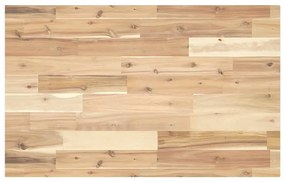 3279682 vidaXL Плот за баня, необработен, 160x50x4 см, масивно дърво акация