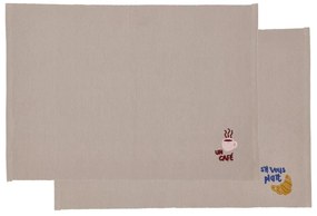 Памучни подложки за хранене в комплект от 2 бр. 33x48 cm Bistro – Södahl