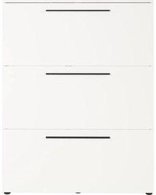 Бял шкаф за обувки с панти Utah - Germania