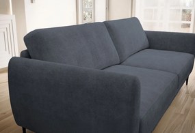 Диван Кида двуместен-тъмно сив