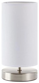 Brilliant - Настолна лампа CLARIE 1xE14/40W/230V матов хром/бял