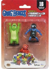 Фигурки на Герои Lansay Gang Beasts  Lot #1 4,5 cm 3 Части