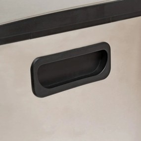 Кош за рециклиране 5five Ariane, Инокс, 3x18 l