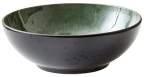 Зелена/черна глинена купа ø 30 cm Gastro Green/Black – Bitz
